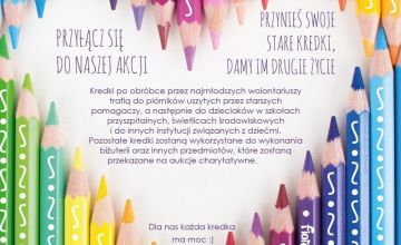 Akcja "Kolorowe kredki"